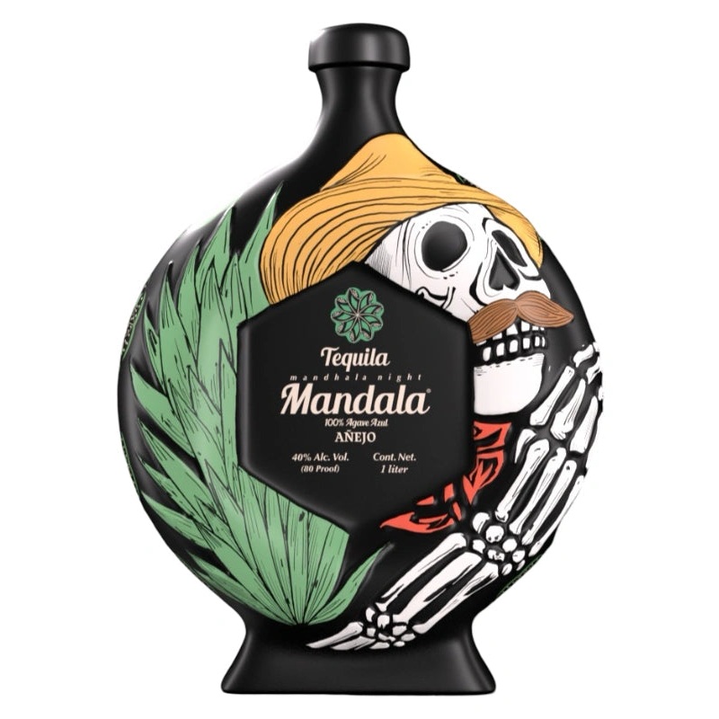 Mandala Da de Muertos Limited Edition El Jimador Tequila Aejo 2025 1L