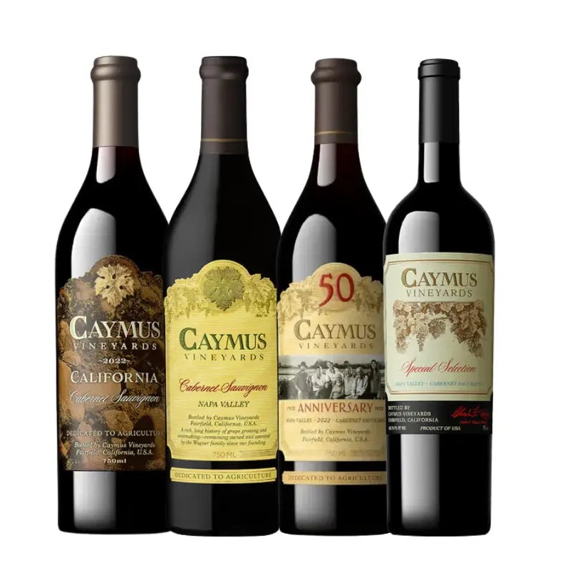 Caymus 50th Anniversary Napa Valley Cabernet Sauvignon 2022 Bundle
