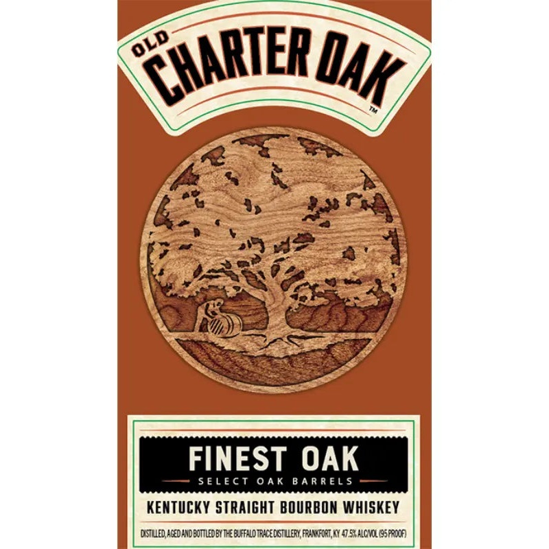 Old Charter Oak Finest Oak Straight Bourbon Whiskey 750mL
