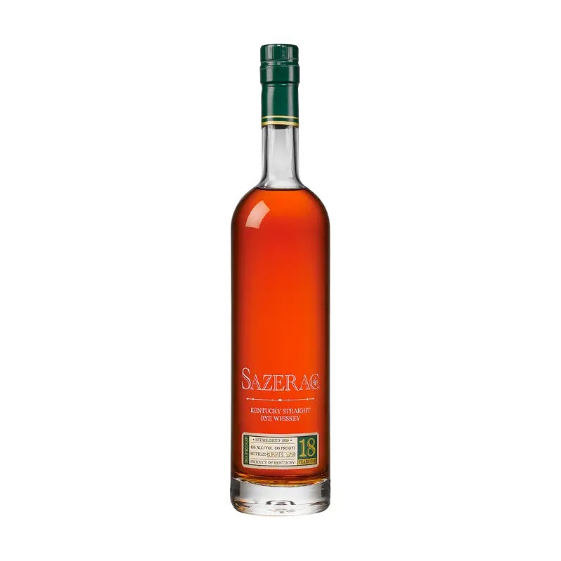Sazerac Rye 18 Year Old Kentucky Rye Whiskey 2022 750mL