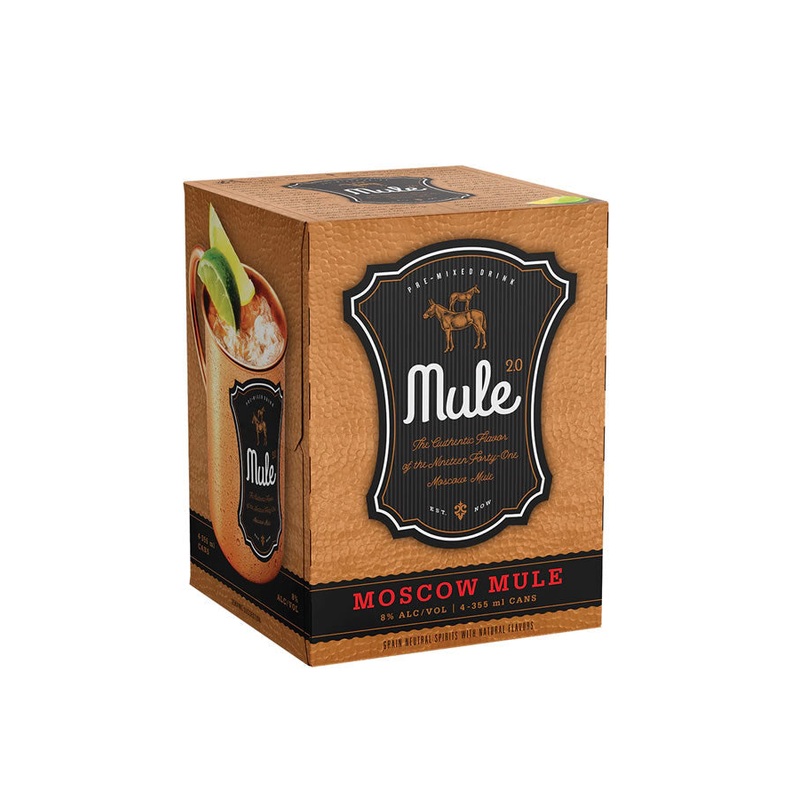 Mule 2.0 Moscow Mule 4PK