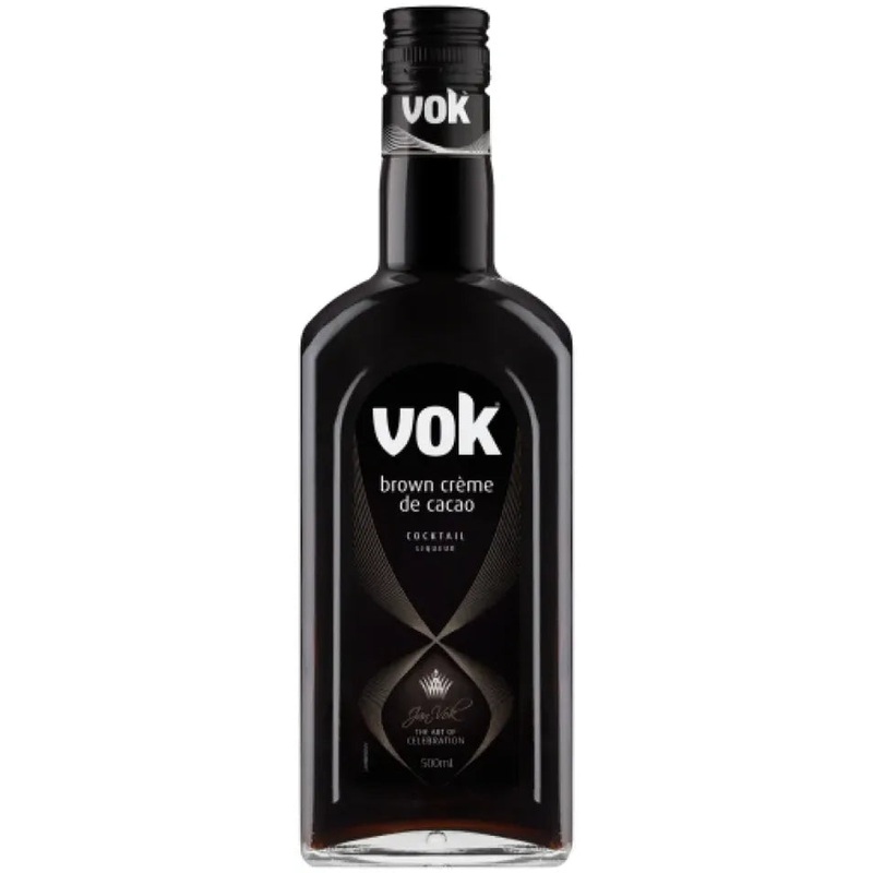 Vok Creme De Cacao Brown Liqueur 500ml
