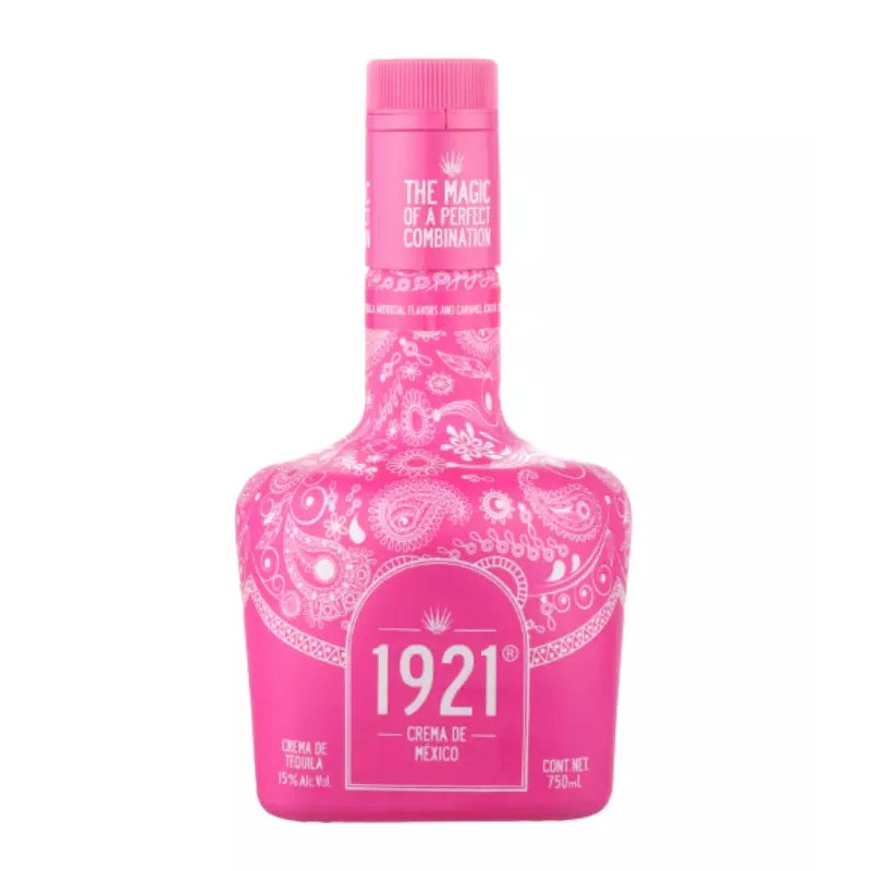 1921 Tequila Cream 750mL|Pink|Blue
