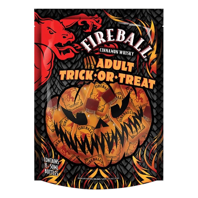 Fireball Halloween Trick or Treat Bag 15PK 50ML