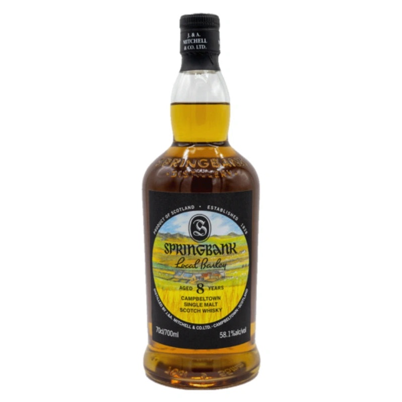 Springbank Local Barley 8 Year Single Malt Scotch Whisky 2025 Release