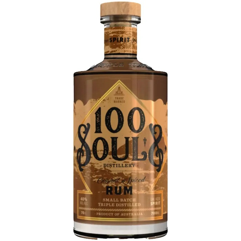 100 Souls Spiced Dark Rum 700ml