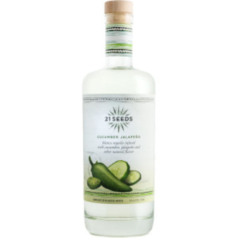 21Seeds Cucumber Jalapeno Blanco Tequila 750ml