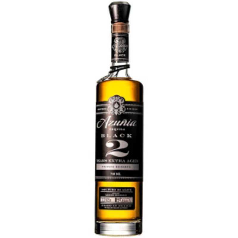 Azunia 2 Year Black Extra-Aged Special Reserve Anejo Tequila 750ml