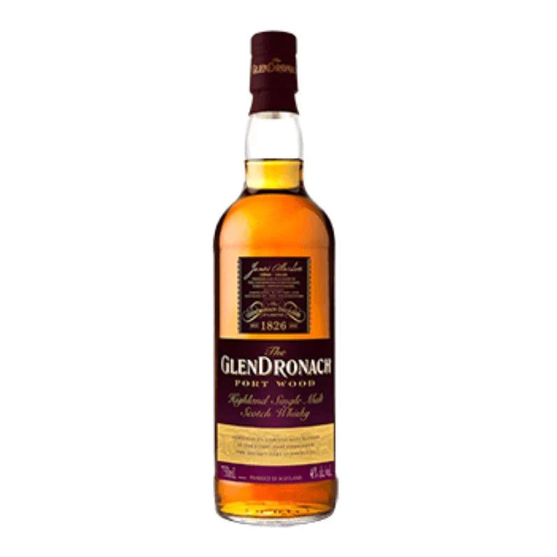 GlenDronach Port Wood 10 Year Old Scotch Whisky 750mL