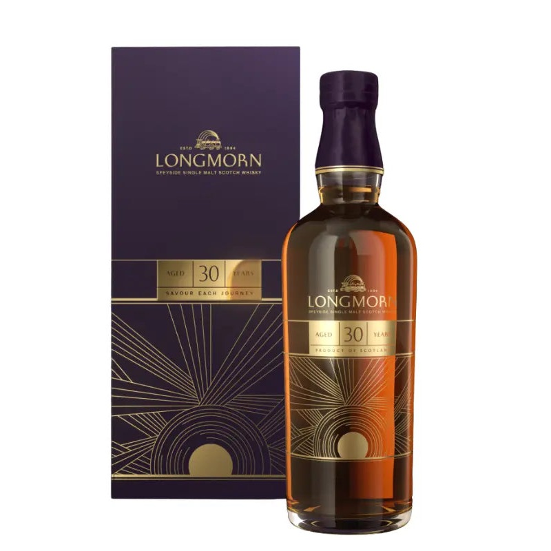 Longmorn 30 Year Speyside Single Malt Scotch Whiskey 700mL