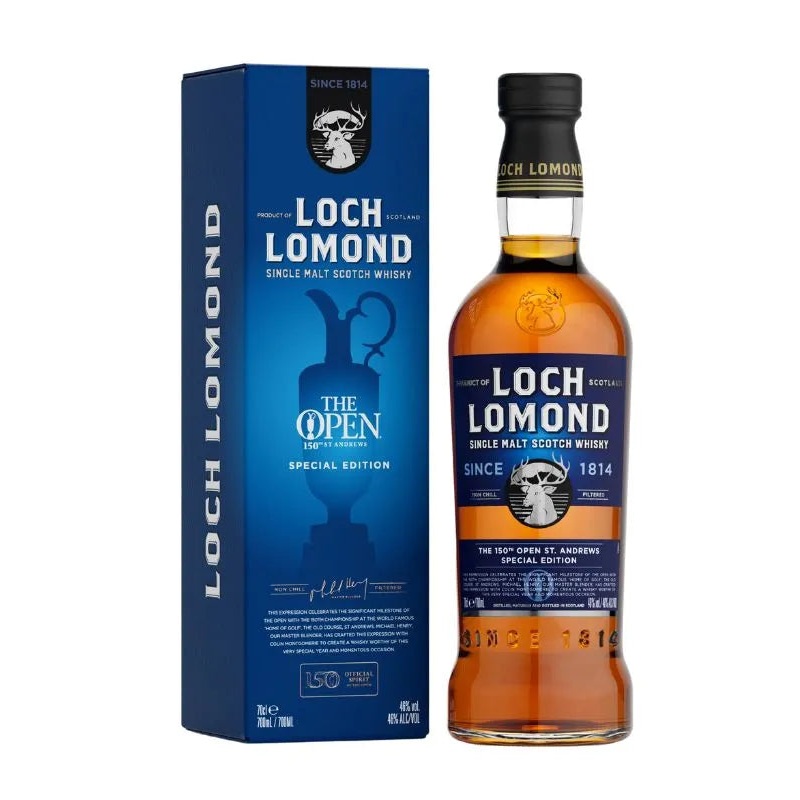 Loch Lomond ‘The Open’ Special Edition 2022 Single Malt Scotch Whisky 750mL