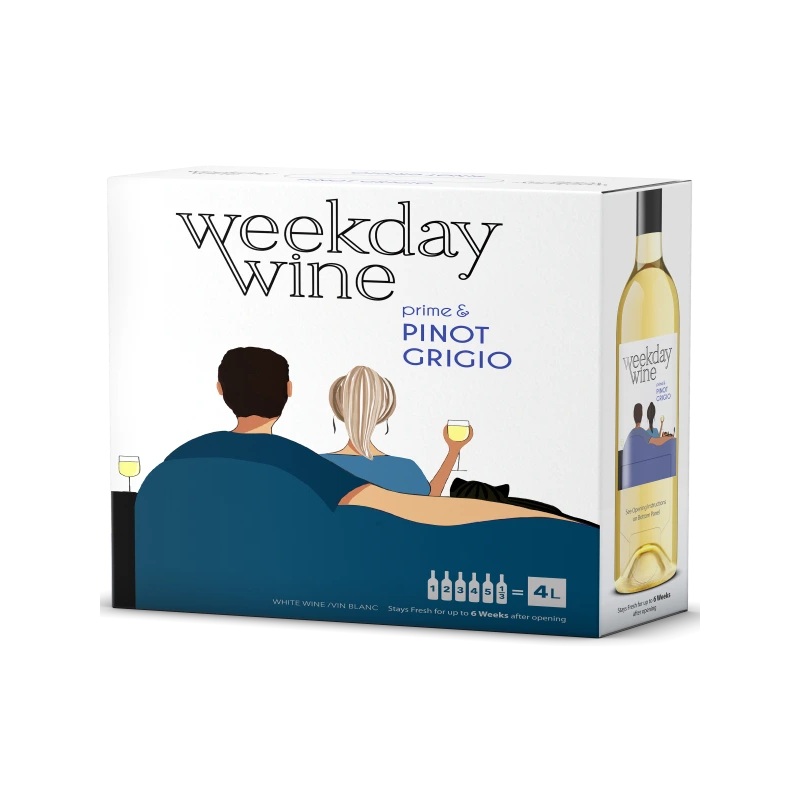 WEEKDAY WINE PINOT GRIGIO 4L @ Signal Hill [1026059]