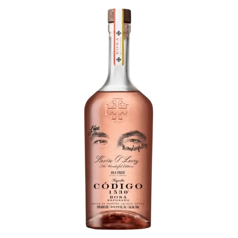 Cdigo 1530 Rosa Reposado Tequila Kevin O’Leary The Wonderful Edition