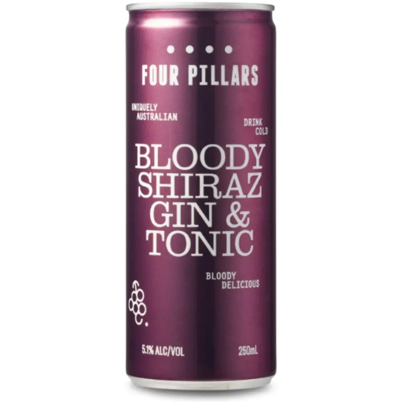 Four Pillars Bloody Shiraz Gin & Tonic 250ml