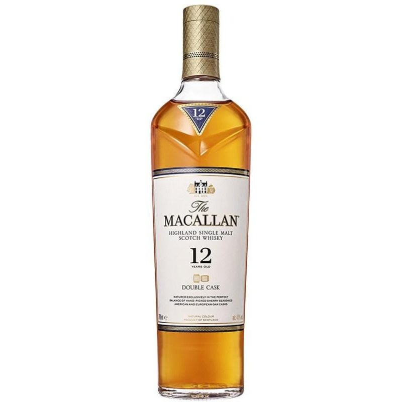 The Macallan Double Cask 12 Years Old Scotch Whisky 750mL