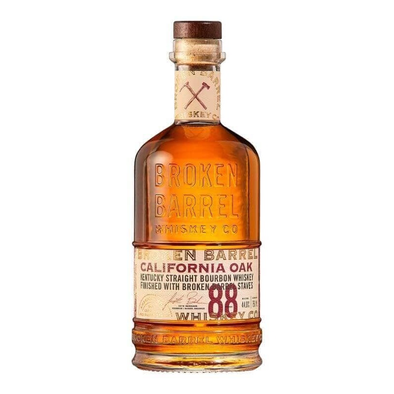 Broken Barrel California Oak Bourbon Whiskey 750mL