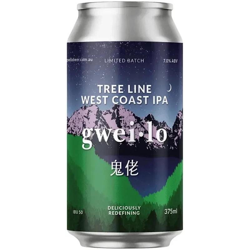 Gweilo Treeline West Coast IPA 375ml
