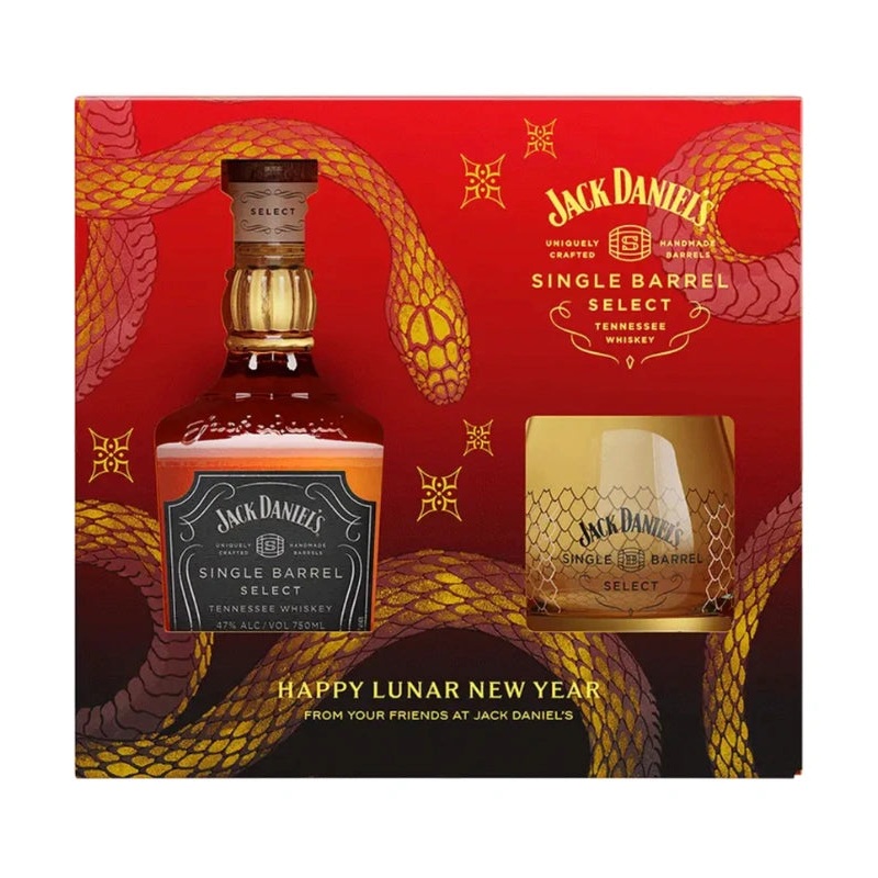Jack Daniel’s Single Barrel Select Lunar New Year 2025 w/ Glass