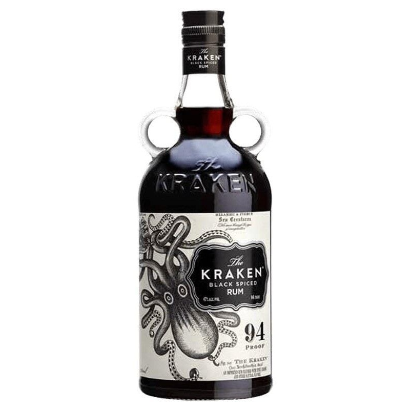 The Kraken Black Spiced Rum|750mL|1.75L