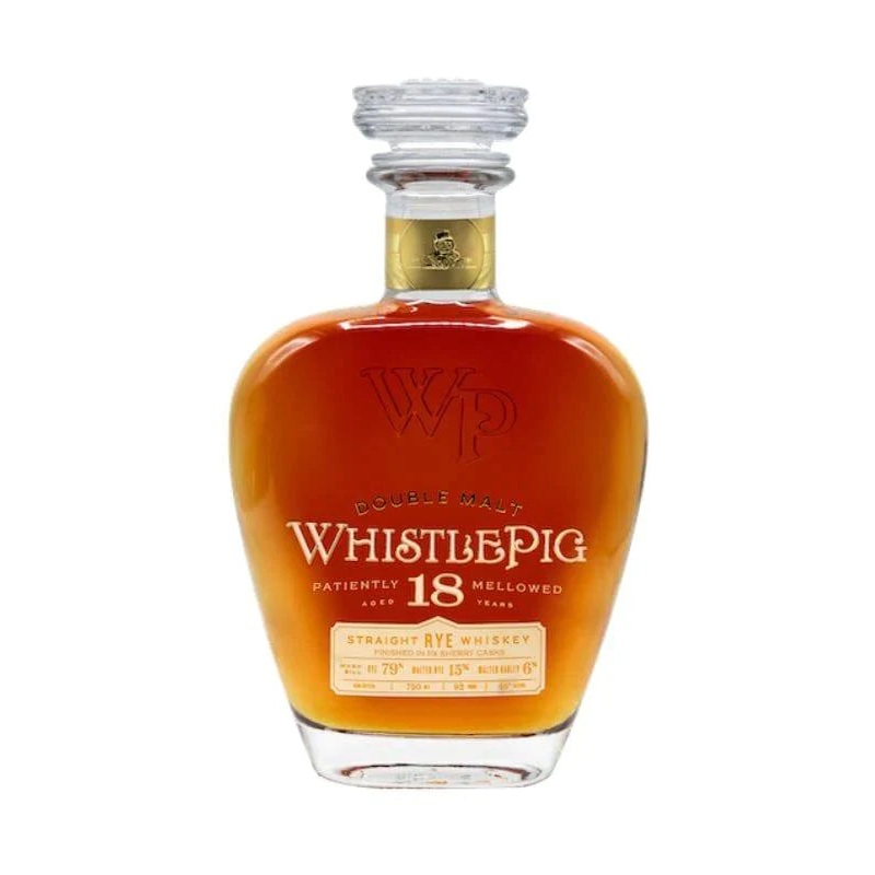 WhistlePig 18 Year Double Malt Rye Whiskey 5th Edition 750mL