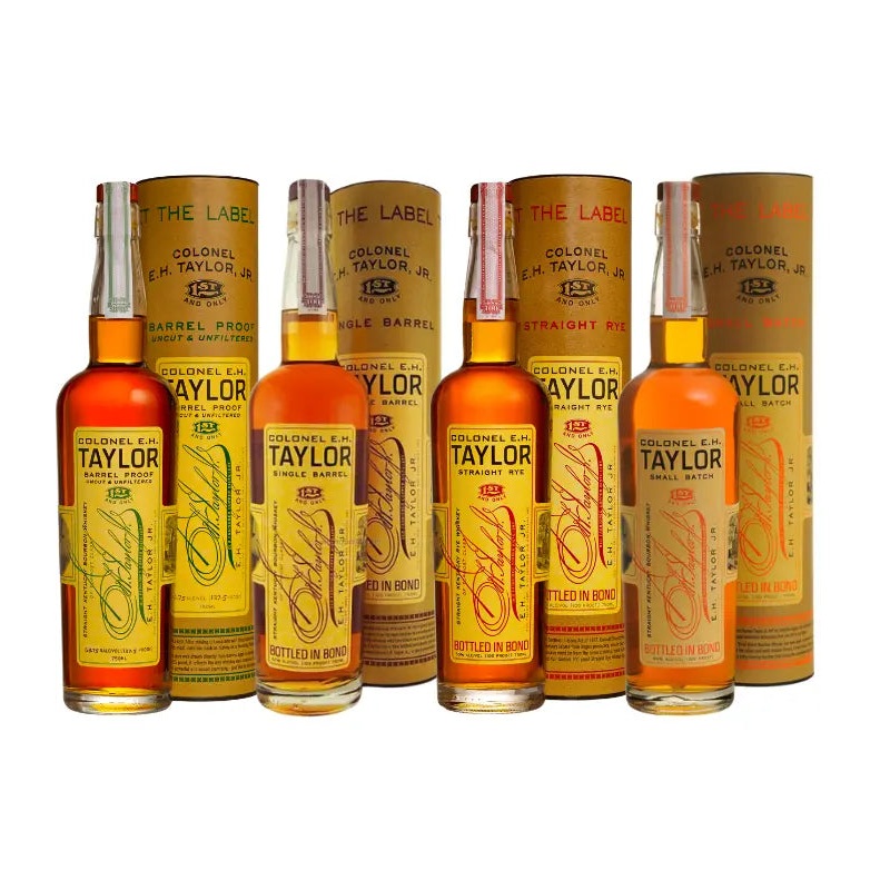 Colonel E.H. Taylor Barrel Proof, Single Barrel, Rye and Small Batch Bundle