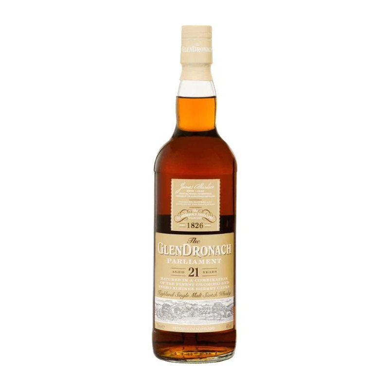 GlenDronach Parliament Aged 21 Years Single Malt Scotch Whiskey