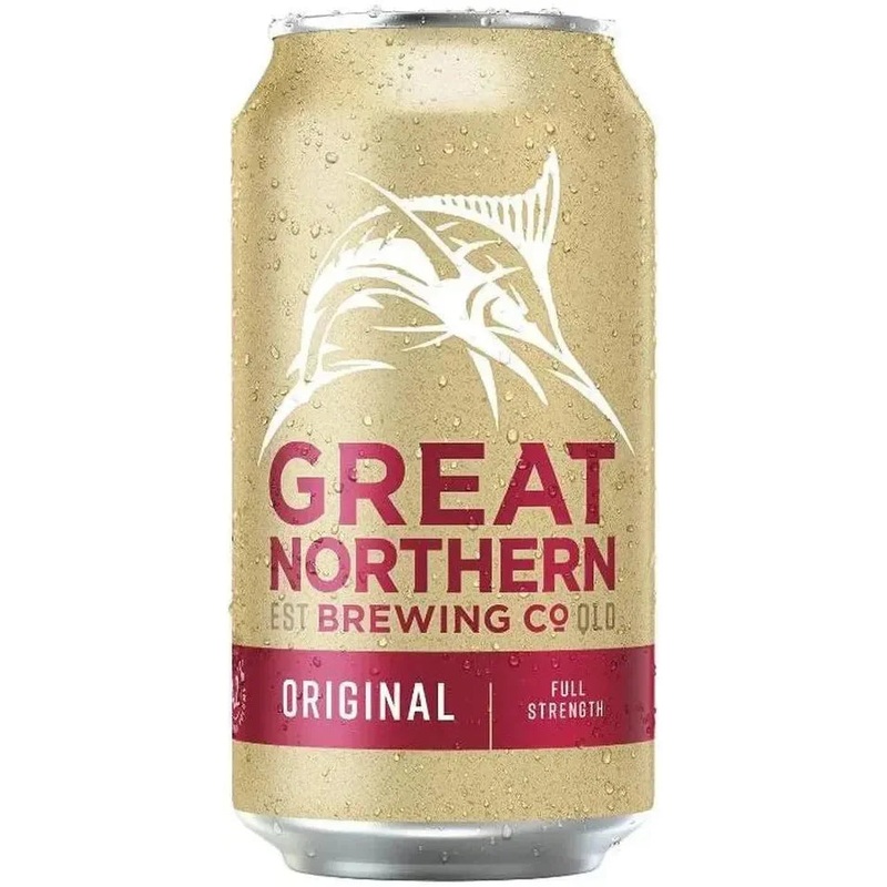 Great Northern Brewing Co Original Lager Can 30 Pack 375ml