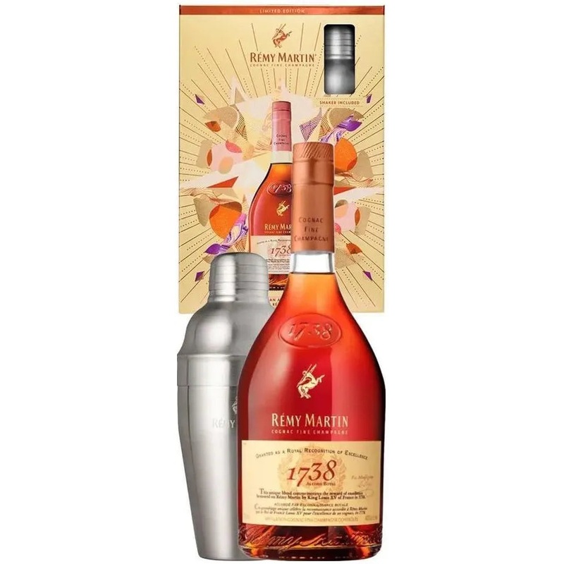 Remy Martin 1738 Shaker Gift Pack 700ml