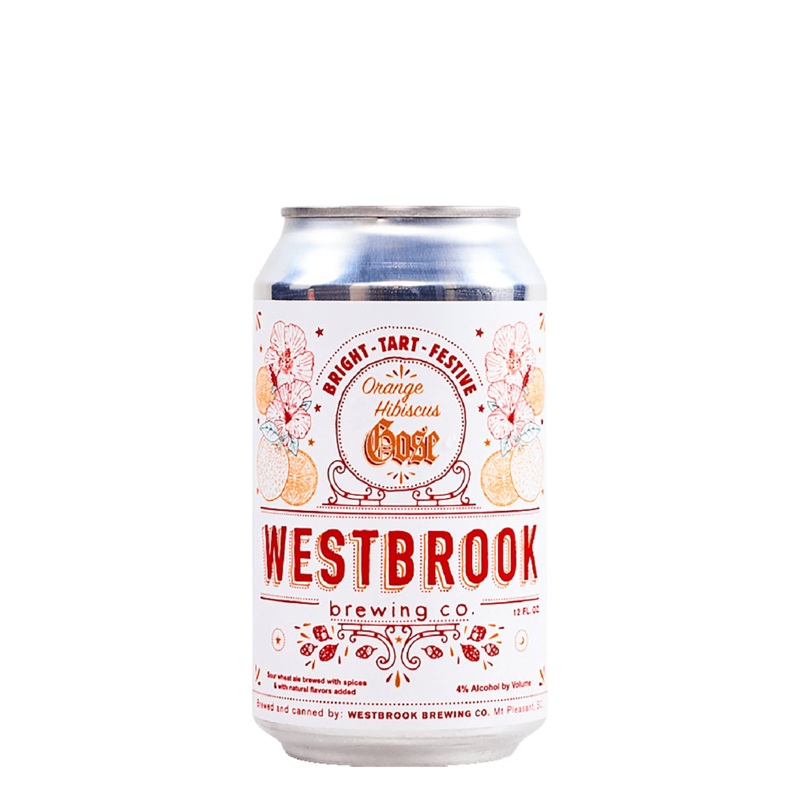 Westbrook Orange Hibiscus Gose 6pk Can