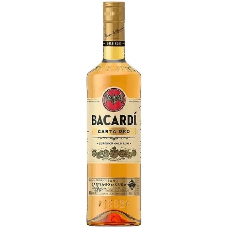 Bacardi Carta Oro Superior Gold Rum 1L