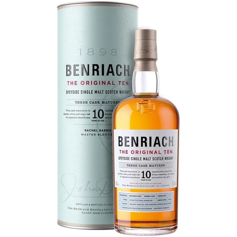 Benriach 10 Year Original Single Malt Whisky 700ml