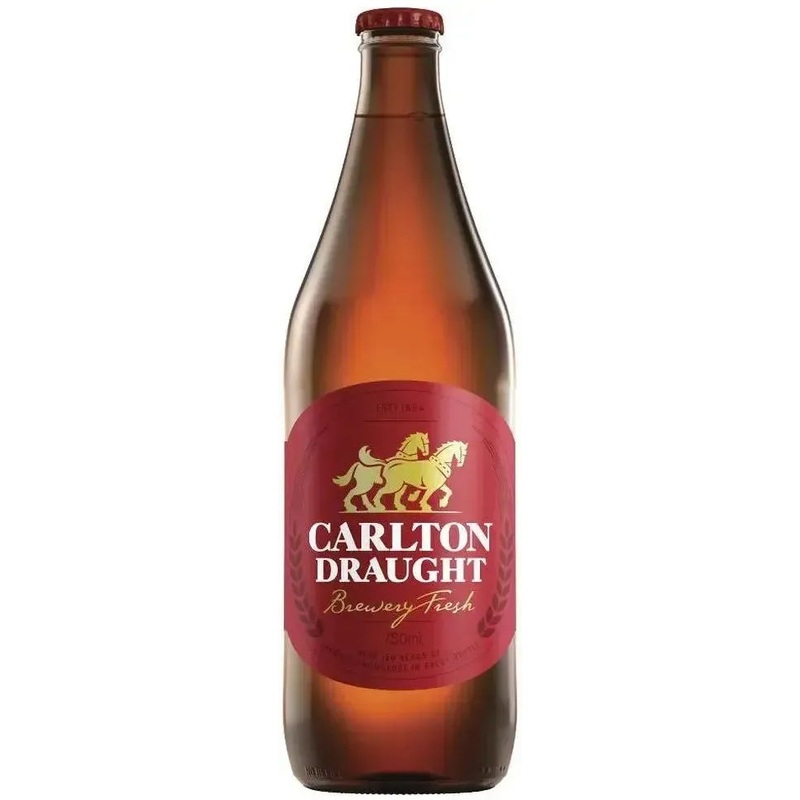 Carlton Draught Longneck 750ml