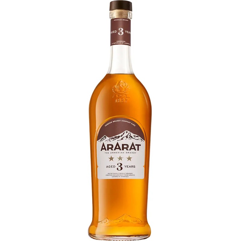 Ararat 3 Year Old 3 Stars Brandy 500ml