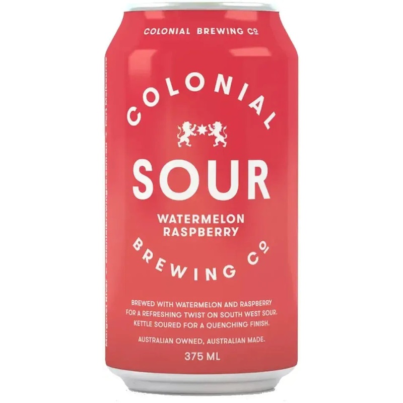 Colonial Brewing Co. Sour Watermelon Raspberry 375ml