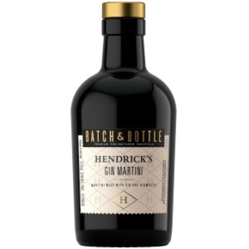 Batch & Bottle Hendrick’s Gin Martini Ready To Drink Cocktail 375ml