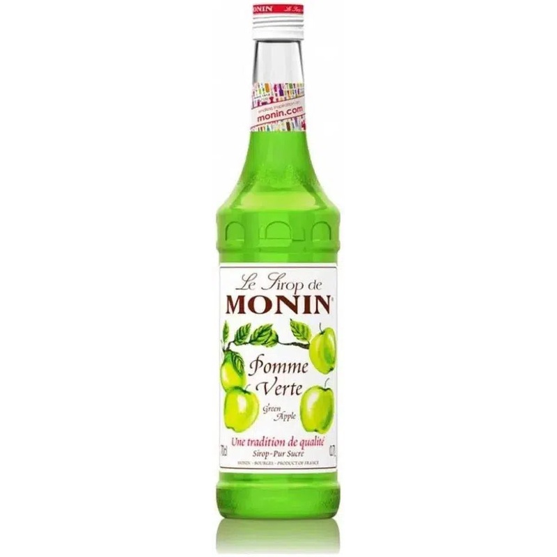 Monin Green Apple Syrup 700ml|Each|Case (6)