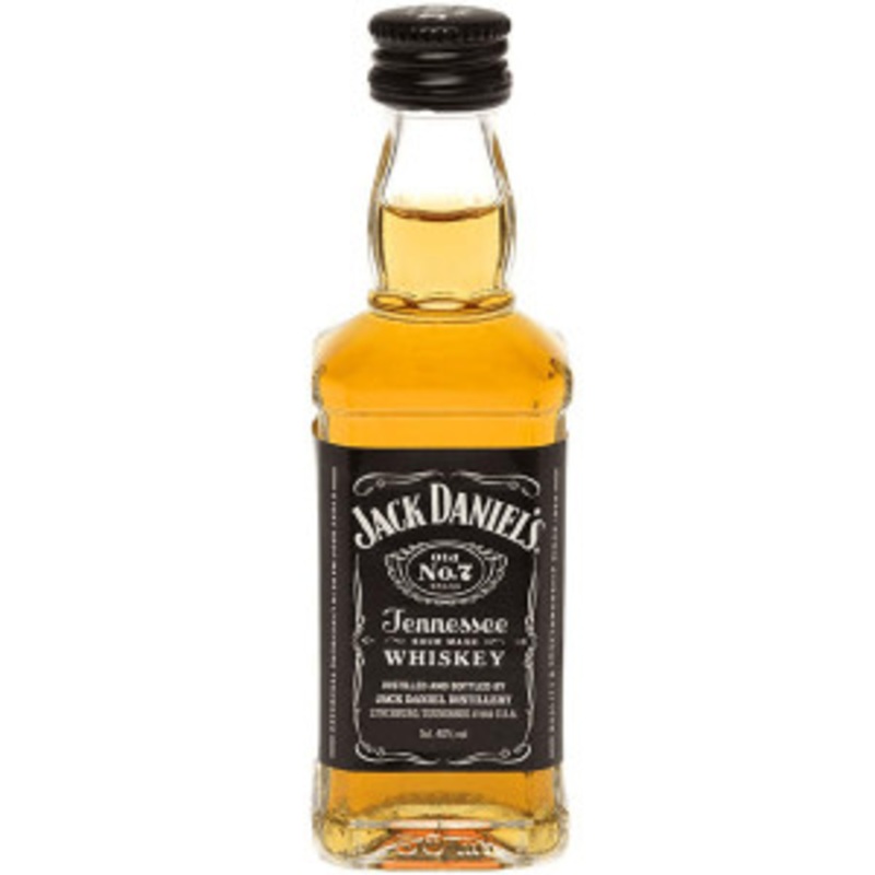50ml Mini Jack Daniel’s Old No. 7 Tennessee Sour Mash Whiskey