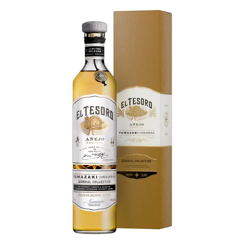 El Tesoro Mundial Collection Tequila Anejo: Yamazaki 750mL