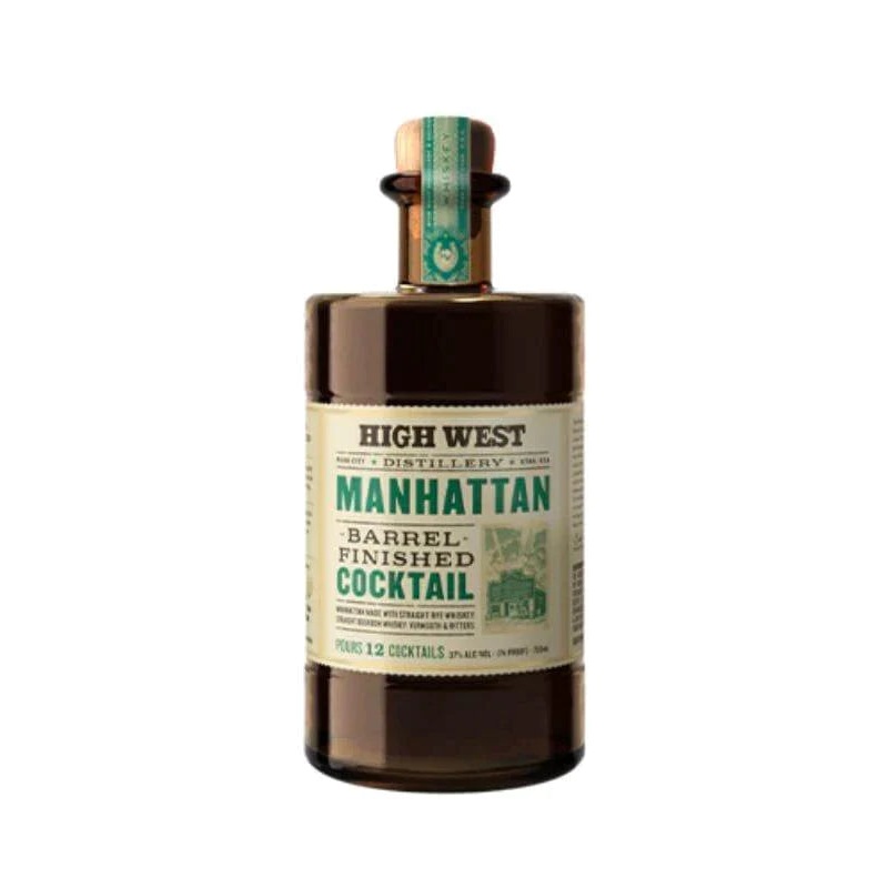 High West Manhattan Barrel Finished Cocktail 375mL