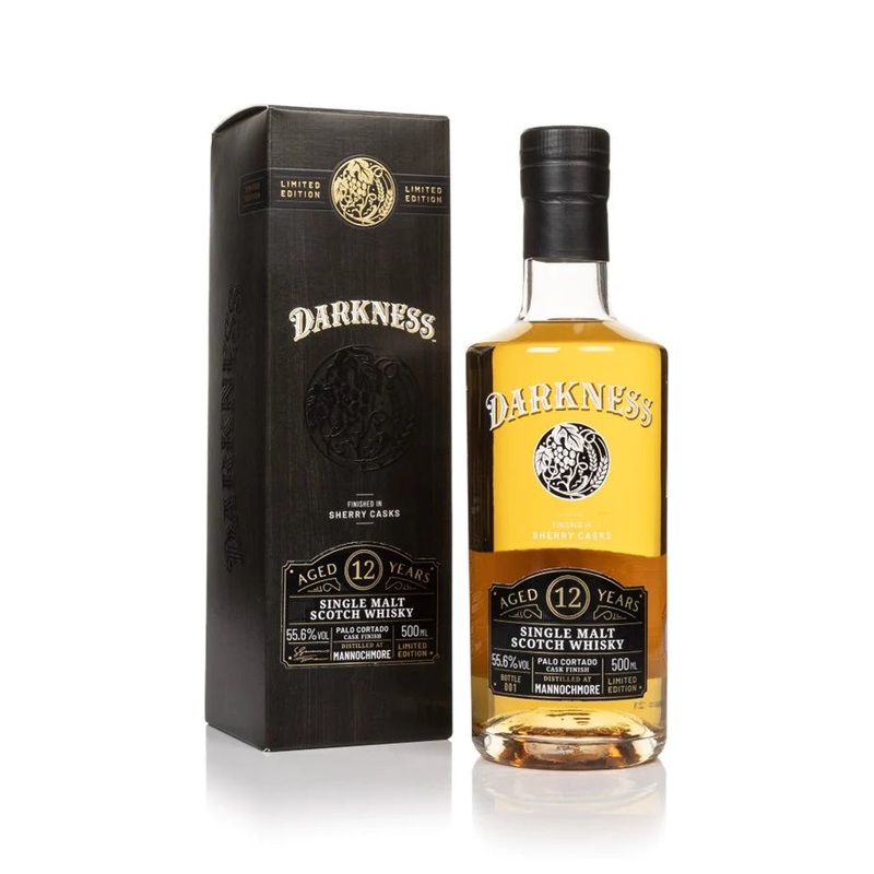 The Darkness Mannochmore 12 Year Old Palo Cortado 500ml