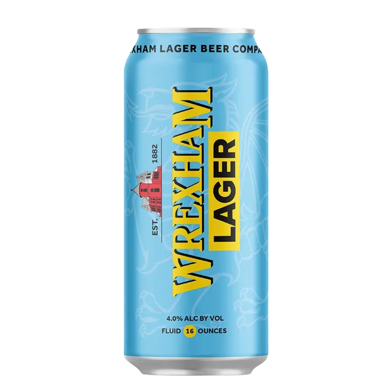 Wrexham Lager 4pk Can