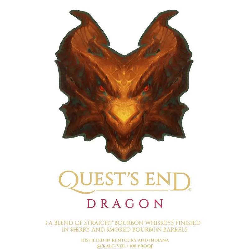 Quest’s End Dragon Straight Bourbon Whiskey
