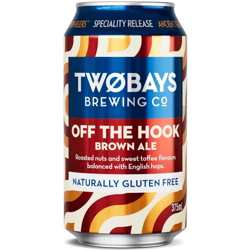 Two Bays Brewing Co Off the Hook Brown Ale 375ml