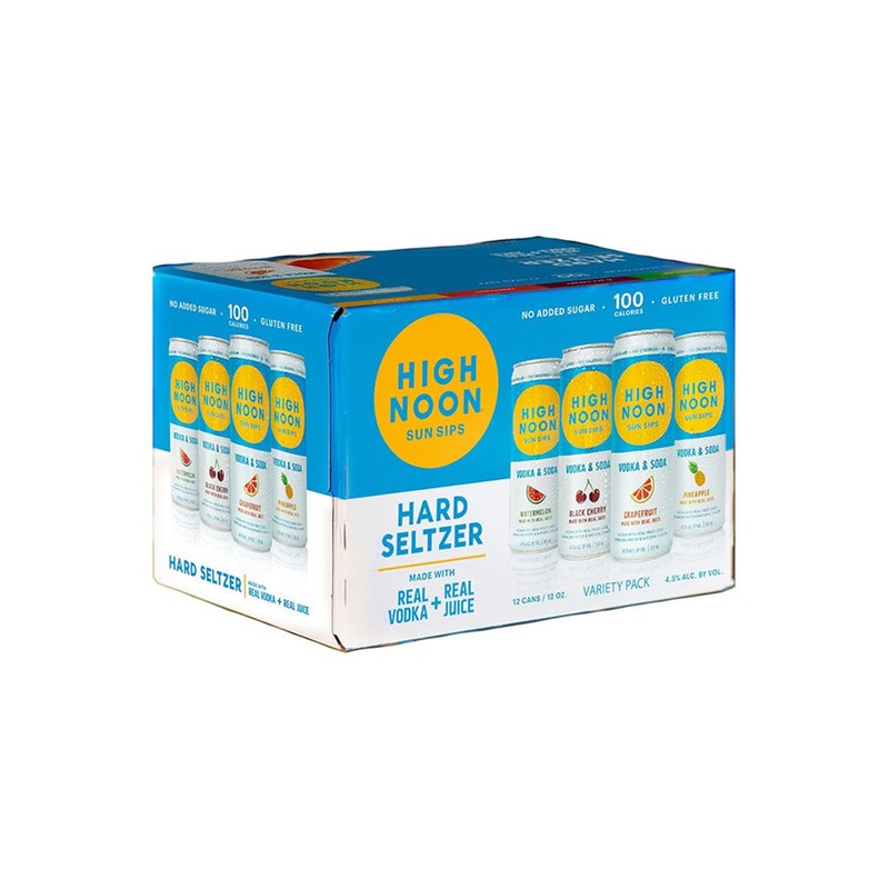 High Noon Vodka & Soda Variety 12PK