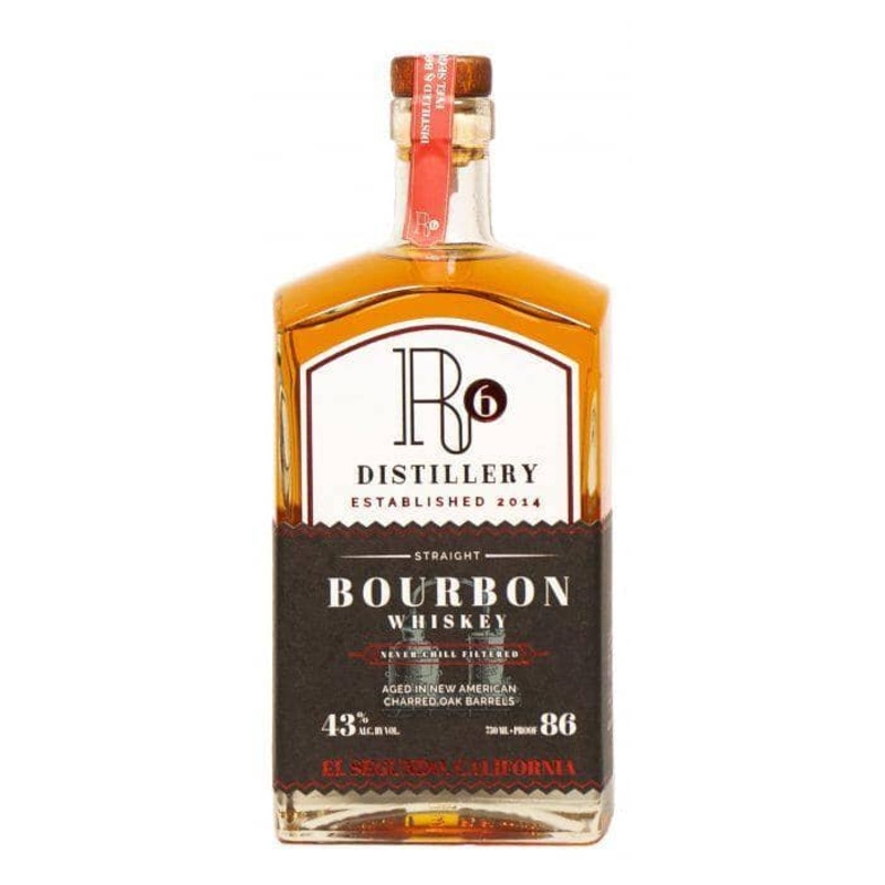 R6 Straight Bourbon Whiskey 750mL