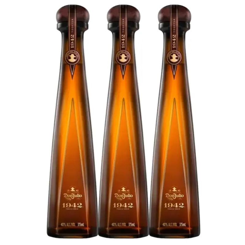 Don Julio 1942 375mL 3-Pack Bundle
