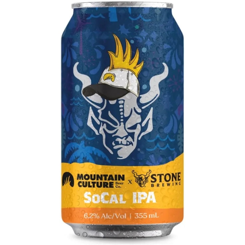 Mountain Culture Beer Co Socal IPA (Stone Brewing Collab) 355ml