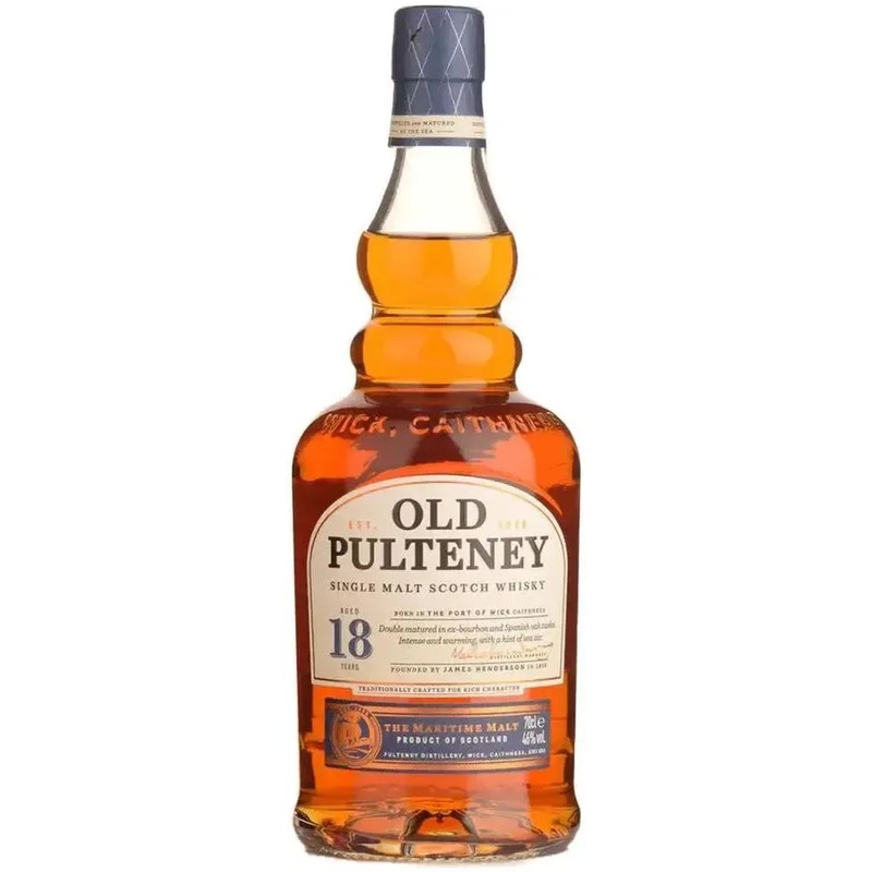 Old Pulteney 18 Year Old Single Malt Scotch Whisky 700ml