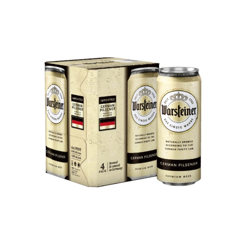 WARSTEINER PREMIUM PILSNER 500ML 4PK CAN @ Windermere [1013655]