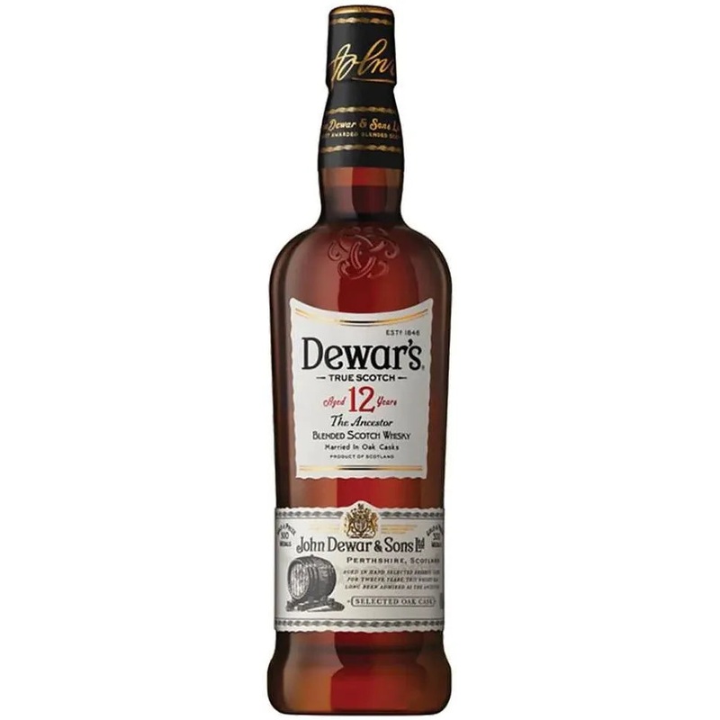 Dewar’s 12 Year Old Scotch Whisky 750ml